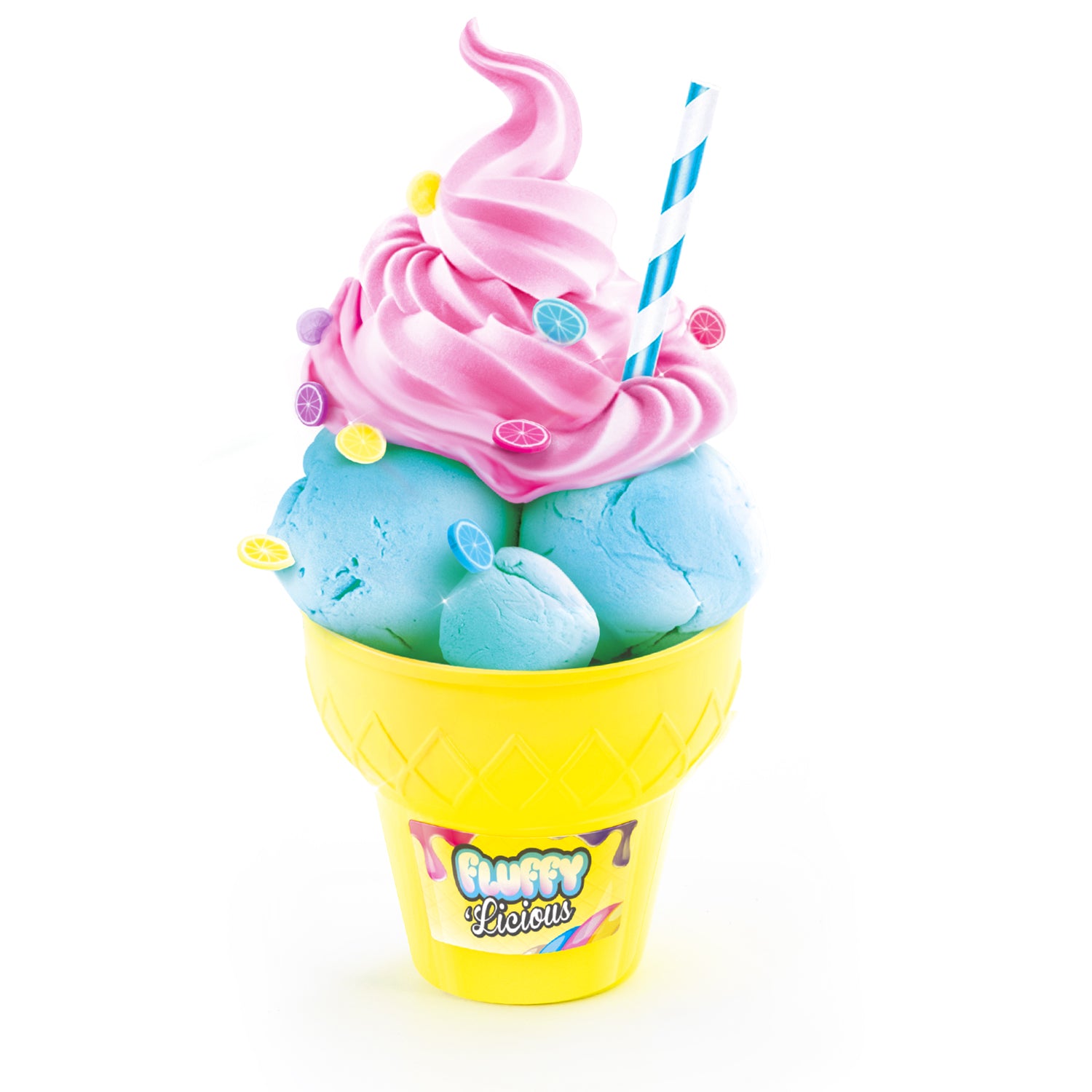 SO SLIME set Fluffy case