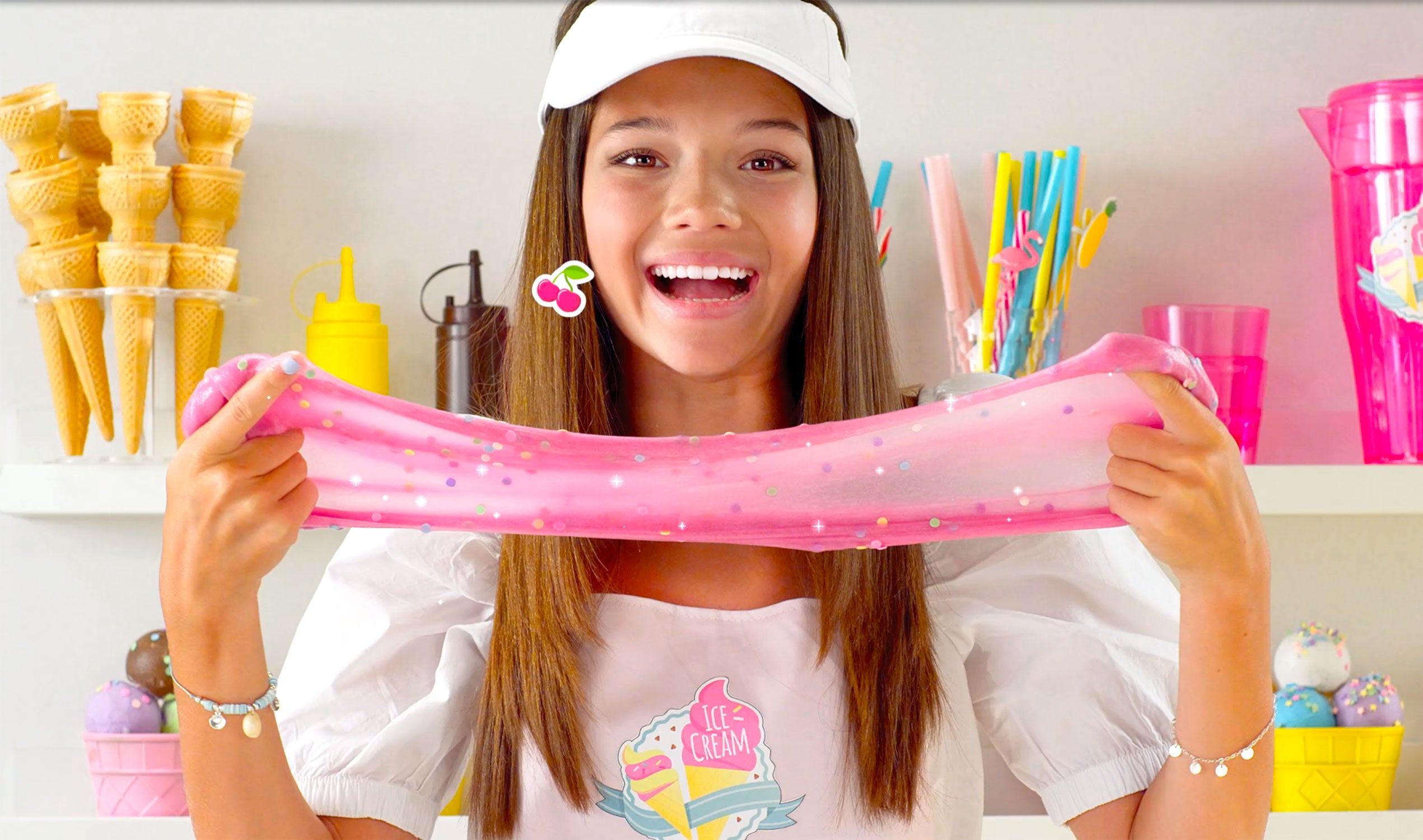 SO SLIME set Fluffy case