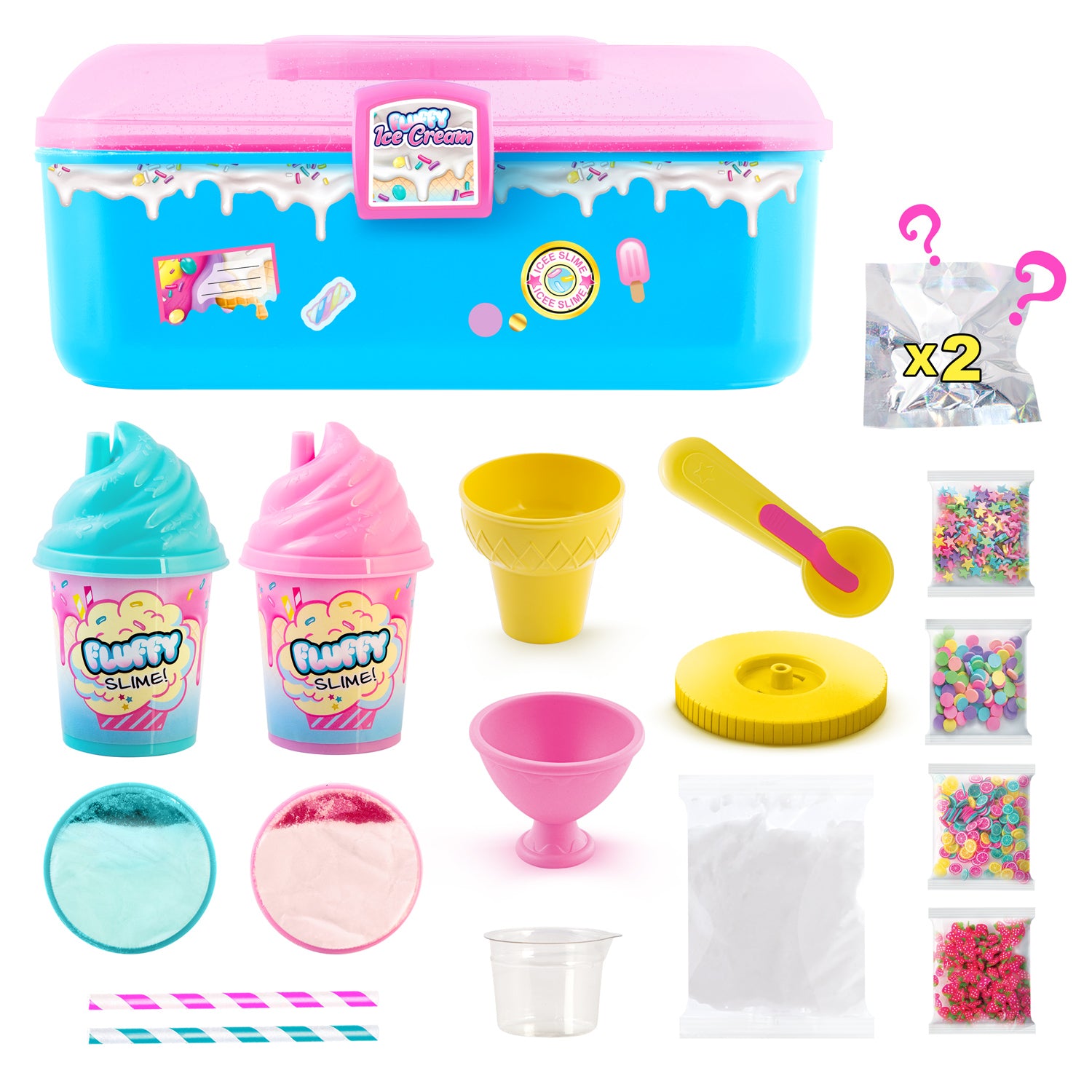 Coffret SO SLIME Fluffy case