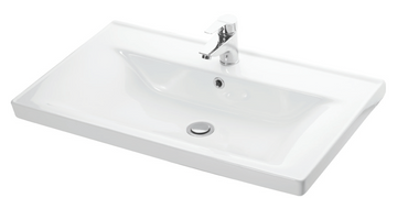 Lavabo suspendu SAVA rectangulaire 80x46x16,5 cm