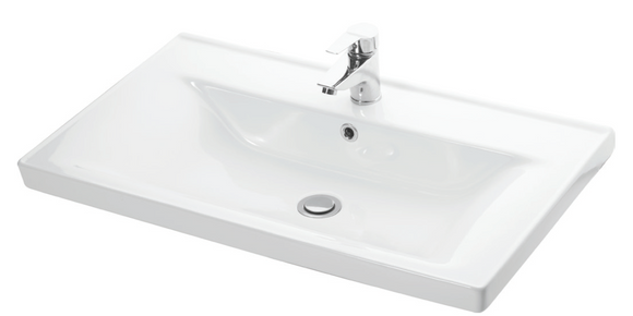 Lavabo suspendu SAVA rectangulaire 80x46x16,5 cm