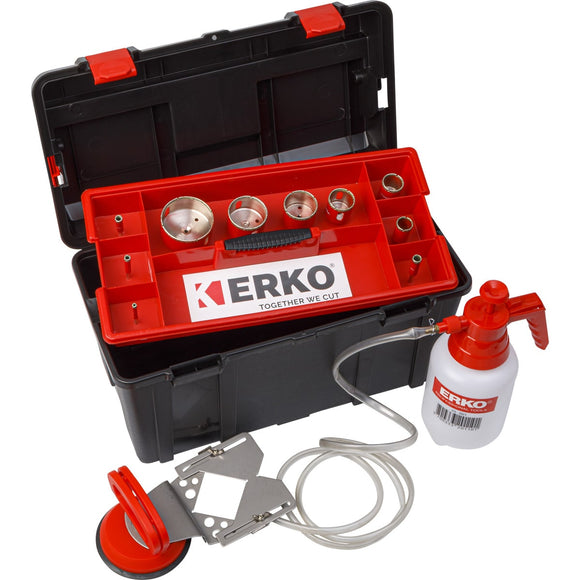 Coffret trepans diamant erko 6 à 68 mm 44300