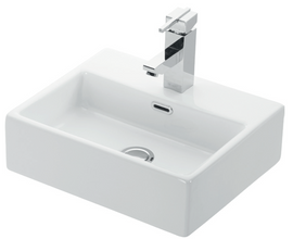 Lavabo suspendu DAPHNE rectangulaire 43x36x14 cm