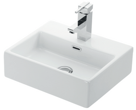 Lavabo suspendu DAPHNE rectangulaire 33x28x11,5 cm