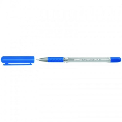 STANGER Ball Point Pens 1.0 Softgrip, blue, 1 pc.s 18000300007