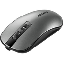 CANYON MW-18, 2.4GHz Wireless Rechargeable Mouse with Pixart sensor, 4keys, Silent switch for right/left keys,DPI: 800/1200/1600, Max. usage 50 hours for one time full charged, 300mAh Li-poly battery, Dark grey, cable length 0.6m, 116.4*63.3*32.3mm, 0.075
