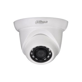 Caméra IP Dahua 2MP, Eyeball 1/2.7" CMOS, 1920×1080 pixels effectifs, 25fps@1080P, distance focale 2,8mm (angle de vue 104°), distance IR max 30m, 0.08Lux/F2.0, 0Lux/F2.0 IR activé, DC12V, PoE, 5.5W, IP67.