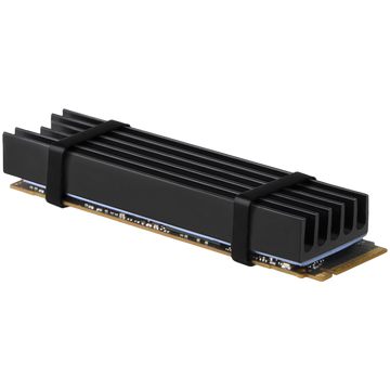 AXAGON Passive aluminum heatsink for all M.2 SSDs, size 2280, high 10 mm | CLR-M2L10