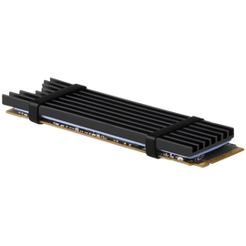 AXAGON CLR-M2L3 passive - M.2 SSD, 80mm SSD, ALU body, silicone thermal pads, height 3mm