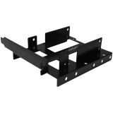Cadre métallique pour le montage de deux disques de 2,5" dans une position de 3,5".