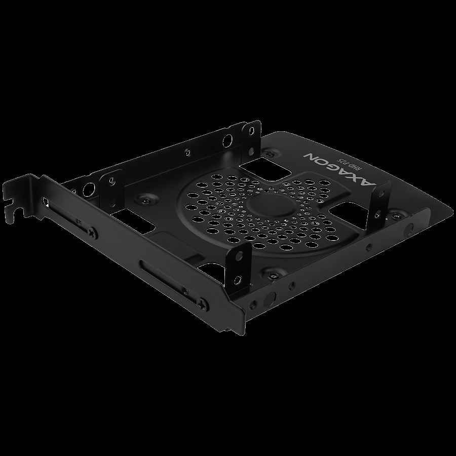 AXAGON RHD-P25 Réduction pour 2 disques durs 2,5" en position 3,5" ou PCI, noir