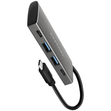 AXAGON SuperSpeed USB-C 10 Gbps SPEEDSTER 4 Hub | HMC-4G2