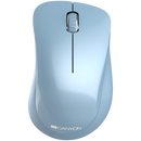 CANYON MW-11, 2.4 GHz Wireless mouse ,with 3 buttons, DPI 1200, Battery:AAA*2pcs ,Blue67*109*38mm 0.063kg