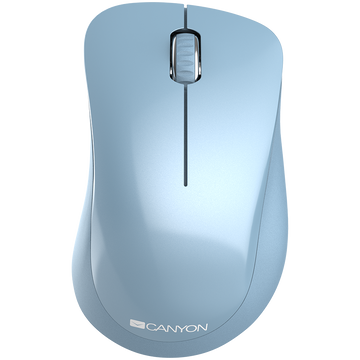 CANYON MW-11, 2.4 GHz Wireless mouse ,with 3 buttons, DPI 1200, Battery:AAA*2pcs ,Blue67*109*38mm 0.063kg