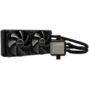 COOLER be quiet! "SILENT LOOP 2", racire lichid, skt. Intel LGA1700/1200/115x/2011-v3, AMD AM5/AM4/sTRX4,radiator aluminiu,pompa 2800rpm, fan 2x120mm,2200 rpm,4-pin, ARGB "BW010" (timbru verde 2 lei)-1