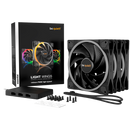 be quiet! LIGHT WINGS 140mm PWM high-speed Triple-Pack-1