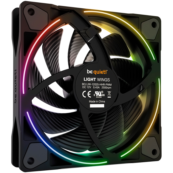 Be quiet! / ventilátor Light Wings high speed / 120mm / PWM / ARGB