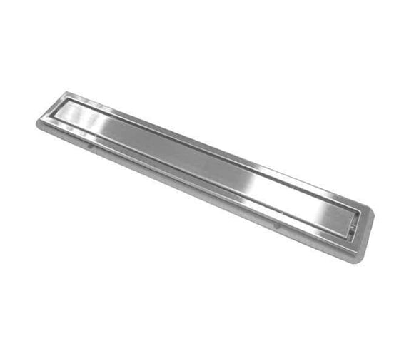 Caniveau de douche CONFLUO PREMIUM LINE en acier inoxydable