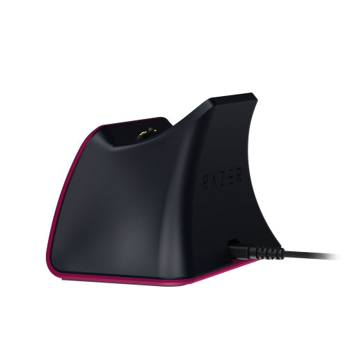Support de charge rapide Razer RC21-01900300-R3M1 pour manette de jeu PS5, rouge