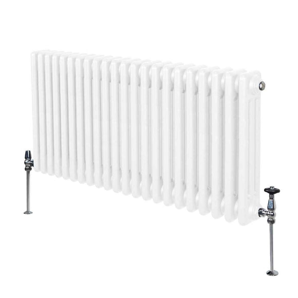 Radiateur Traditionnel à Triple Colonne – 600 x 1012 mm – Blanc