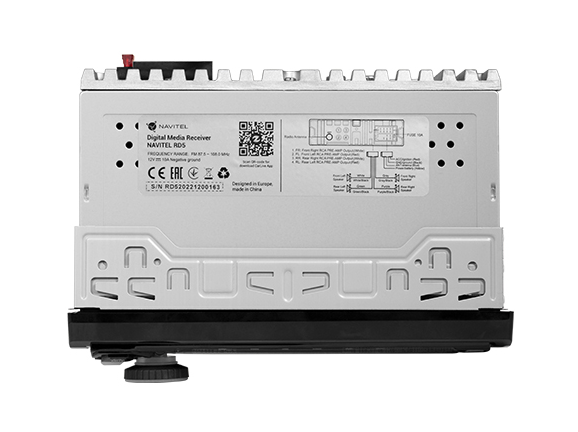 Player Auto Navitel RD5, 1DIN 4?50 watt,Bluetooth, FM,redare FLAC,MP3,WMA, WAV, AUX input,microSD 256GB,2x USB,RCA-out,Hands-free,Telecomanda,CarLiveApp pentru Android si iOS "RD5" (timbru verde 2 lei)