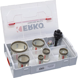 Trepan diamant dry-system coffret 8pcs 45800