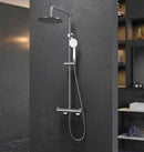 Colonne de douche thermostatique MAFANA avec douchette en inoxydable 105 cm