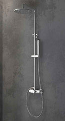 Colonne de douche chromée ARTEMIS avec douchette 119cm