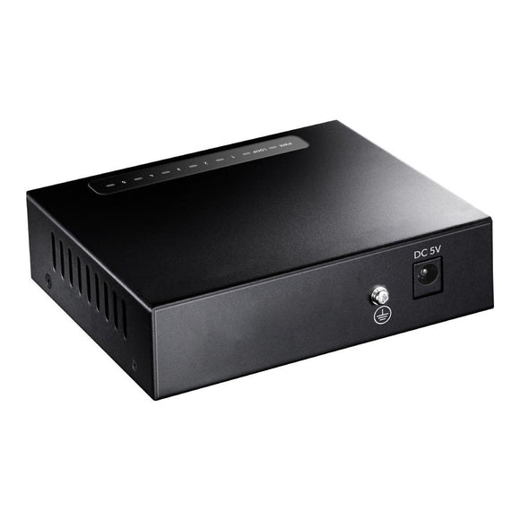 Commutateur réseau cudy gs105d gigabit ethernet 10/100/1000 noir