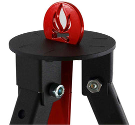 Barbecue avec grille de cuisson en inoxydable sur trépied JUMBO