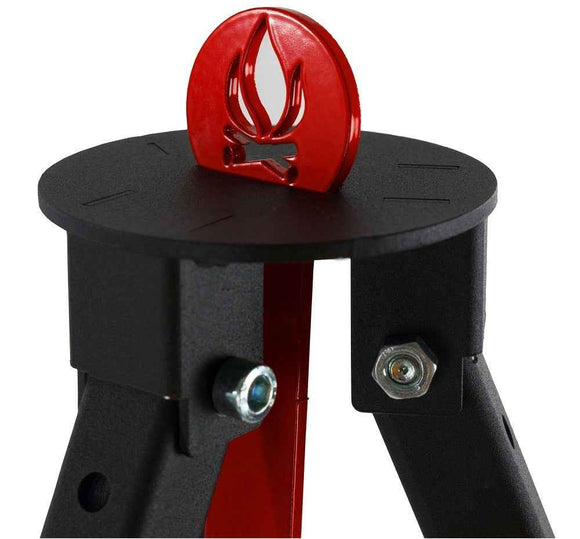 Barbecue avec grille de cuisson en inoxydable sur trépied JUMBO