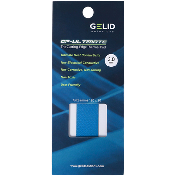 Thermopads Gelid Ultimate 120x20x3.0mm TP-GP04-R-E - 0
