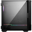 MSI MPG VELOX 100P AIRFLOW Mid Tower Gaming Computer Case 'Black, 3x 120mm Fan + 1x 120mm ARGB Fan, ARGB light strip, USB Type-C, 1x Tempered Glass, Center, E-ATX, ATX, mATX, mini-ITX'-4