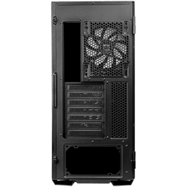 MSI MPG VELOX 100P AIRFLOW Mid Tower Gaming Computer Case 'Black, 3x 120mm Fan + 1x 120mm ARGB Fan, ARGB light strip, USB Type-C, 1x Tempered Glass, Center, E-ATX, ATX, mATX, mini-ITX'