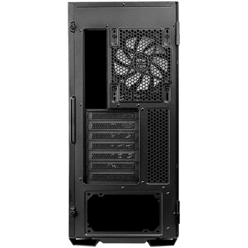 Boîtier pc gaming msi mpg velox 100p airflow format tour moyenne noir 3 ventilateurs 120 mm + 1 ventilateur argb 120 mm bande lumineuse argb usb type-c 1 écran en verre trempé central e-atx atx matx mini-itx