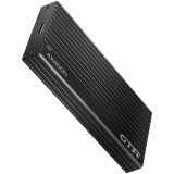 Le boîtier externe ultra-rapide AXAGON EEM2-GTR THIN RIB avec interface USB 3.2 Gen 2 est conçu pour les disques SSD M.2 NVMe (PCI-Express). Le connecteur USB-C double face et le câble USB-C -> USB-C fourni assurent une connexion fiable.