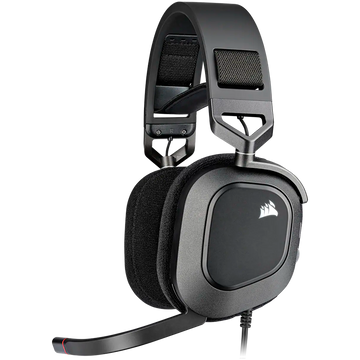 Casti Gaming Corsair HS80 RGB USB Carbon - 0