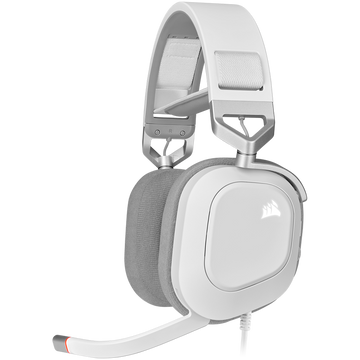 Corsair  casque de jeu usb rgb  hs80  filaire  supra-auriculaire