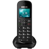 Téléphones maxcom mm35d fixe+gsm noir  mm35d noir  timbre vert 055 lei
