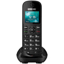 Téléphones maxcom mm35d fixe+gsm noir  mm35d noir  timbre vert 055 lei
