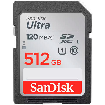 Atmiņas karte Sandisk Ultra SDXC 512GB