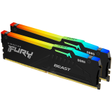 Pamięć DDR5 Fury Beast RGB 32GB(2*16GB)/5600 CL36 czarna EXPO
