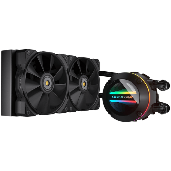 COUGAR CPU Water Cooling Poseidon-GT 240, ARGB, Black