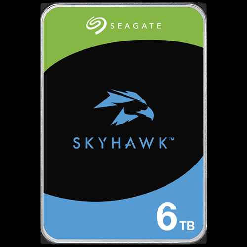 Disque dur interne Seagate SkyHawk 6 To 256 Mo 3,5" Serial ATA III (ST6000VX009)