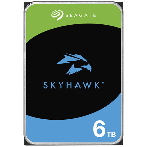 Disque dur interne Seagate SkyHawk 6 To 256 Mo 3,5" Serial ATA III (ST6000VX009)