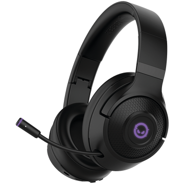 Lorgar NOAH 701 Headset with Microphone | Bluetooth | Built-in microphone | 2.4GHz USB, BT 5.1 | ANC | Black