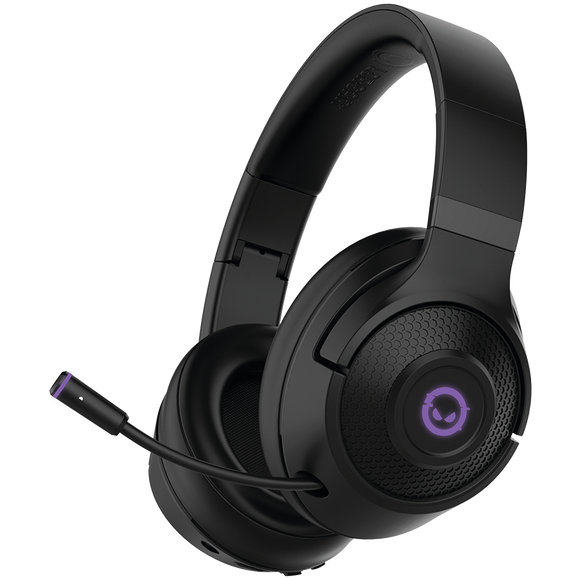 Lorgar NOAH 701 Headset with Microphone | Bluetooth | Built-in microphone | 2.4GHz USB, BT 5.1 | ANC | Black