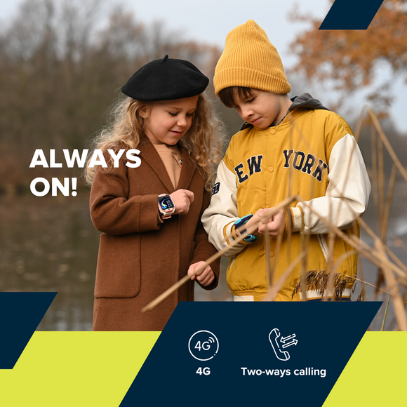 Canyon smartwatch for kids Cindy CNE-KW41, blue