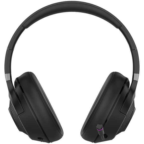 Lorgar NOAH 701 Headset with Microphone | Bluetooth | Built-in microphone | 2.4GHz USB, BT 5.1 | ANC | Black