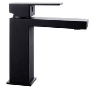 Mitigeur lavabo DELOS NERO en laiton noir 16,2x15,7x5,2 cm